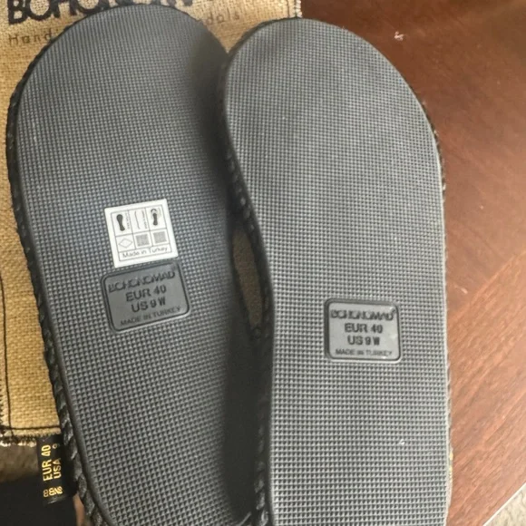 BOHONOMAD Black Rope Sandals Mykonos Women Rope Sandal – Black - Picture 11 of 13